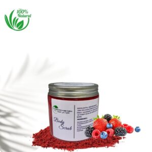 GOMMAGE AAKAR FASSI FRUITS ROUGES
