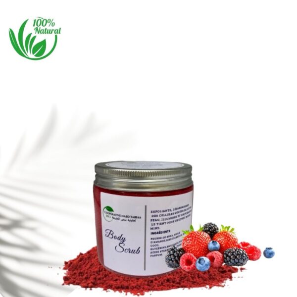 GOMMAGE AAKAR FASSI FRUITS ROUGES